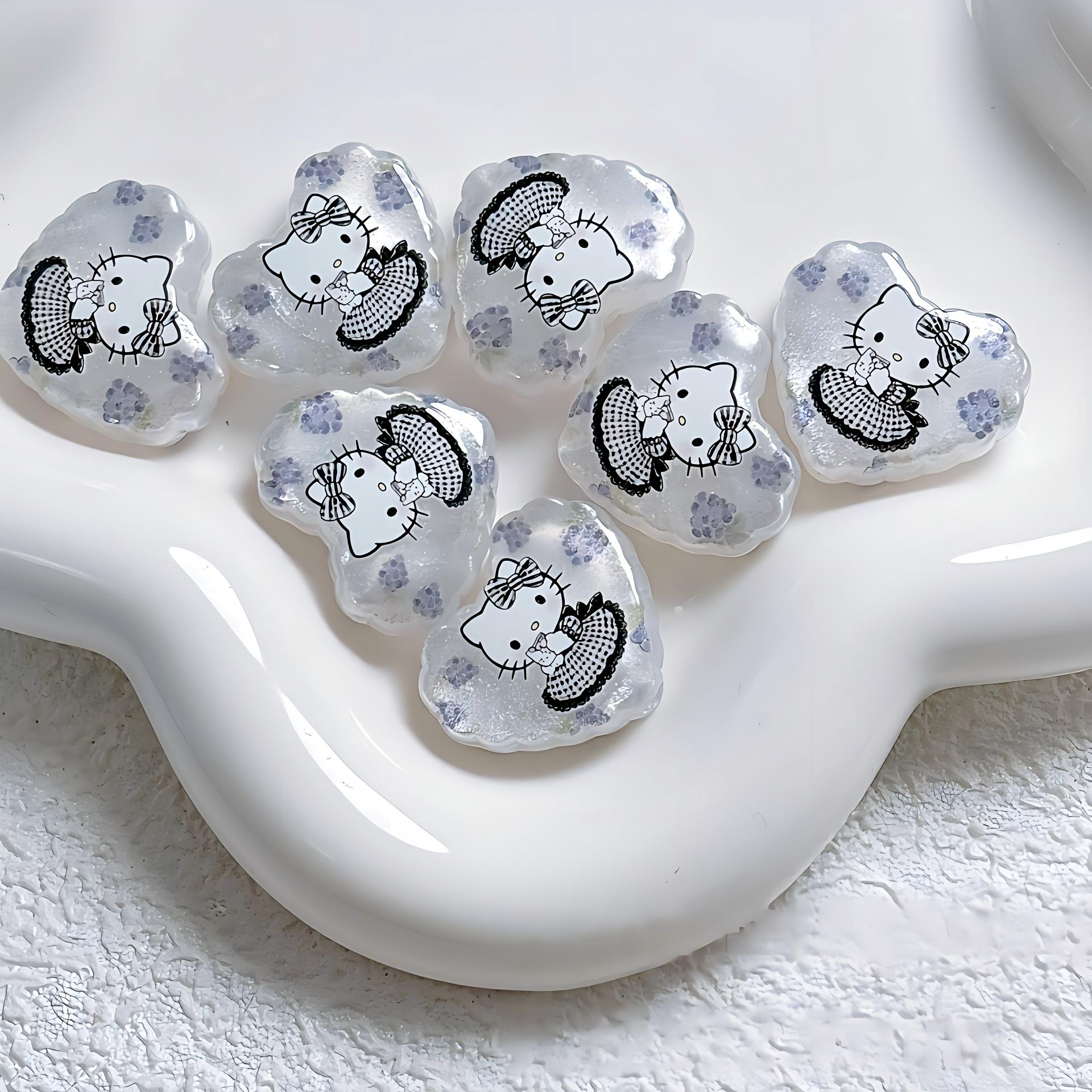 21x25mm Kawaii Cartoon Heart Focal Beads – Chunky Resin Beads for | Acrylic Bead for DIY Bracelet Keychain Jewelry Making