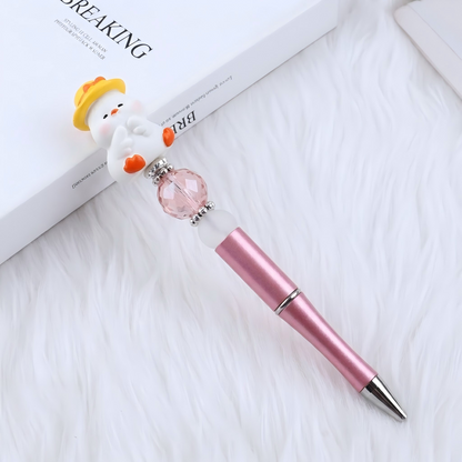 Kawaii White Chick Acrylic Focal Beads - Cute Mini Chicken Charms | Acrylic Bead for DIY Bracelet Keychain Jewelry Making