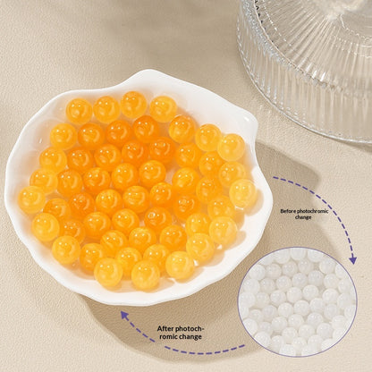 10mm Solar Reactive UV Beads - Light Sensitive Color Changing | Acrylic Bead for DIY Bracelet Keychain Jewelry Making