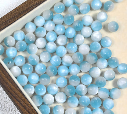 10mm Iridescent Galaxy Resin Beads, 2mm Large Hole Round Spacer | Acrylic Bead for DIY Bracelet Keychain Jewelry Making
