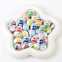 16mm beads: white