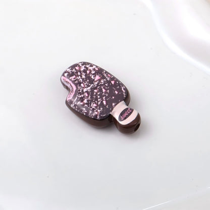 30mm Cartoon Ice Cream Acrylic Beads Cute Popsicle Large Hole Spacer Beads for Beadable Pens DIY Phone Charm Keychain Jewelry Making Supplies