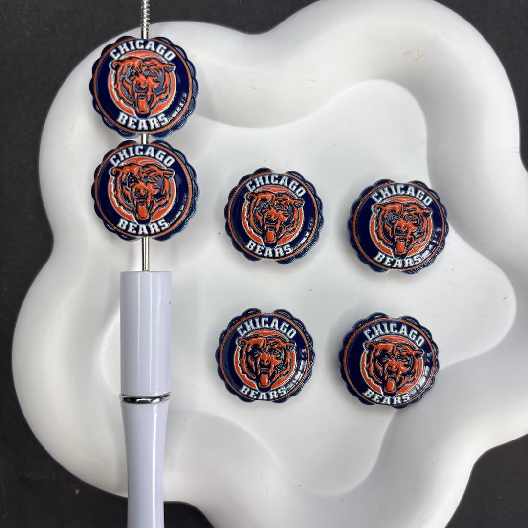 Football Bottle Cap Diamond Painting Accessories Collection | Acrylic Pen Topper & Sport Cover Minder Kit