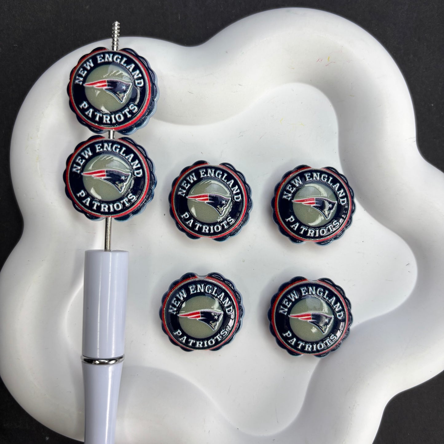 Football Bottle Cap Diamond Painting Accessories Collection | Acrylic Pen Topper & Sport Cover Minder Kit