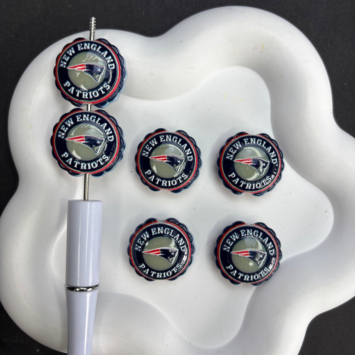 Football Bottle Cap Diamond Painting Accessories Collection | Acrylic Pen Topper & Sport Cover Minder Kit