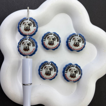 Novelty Bottle Cap & Snack Theme Acrylic Focal Beads – Fun Drink, Coffee & Soda Logo Beads for Beaded Pens, Keychains & DIY Crafts