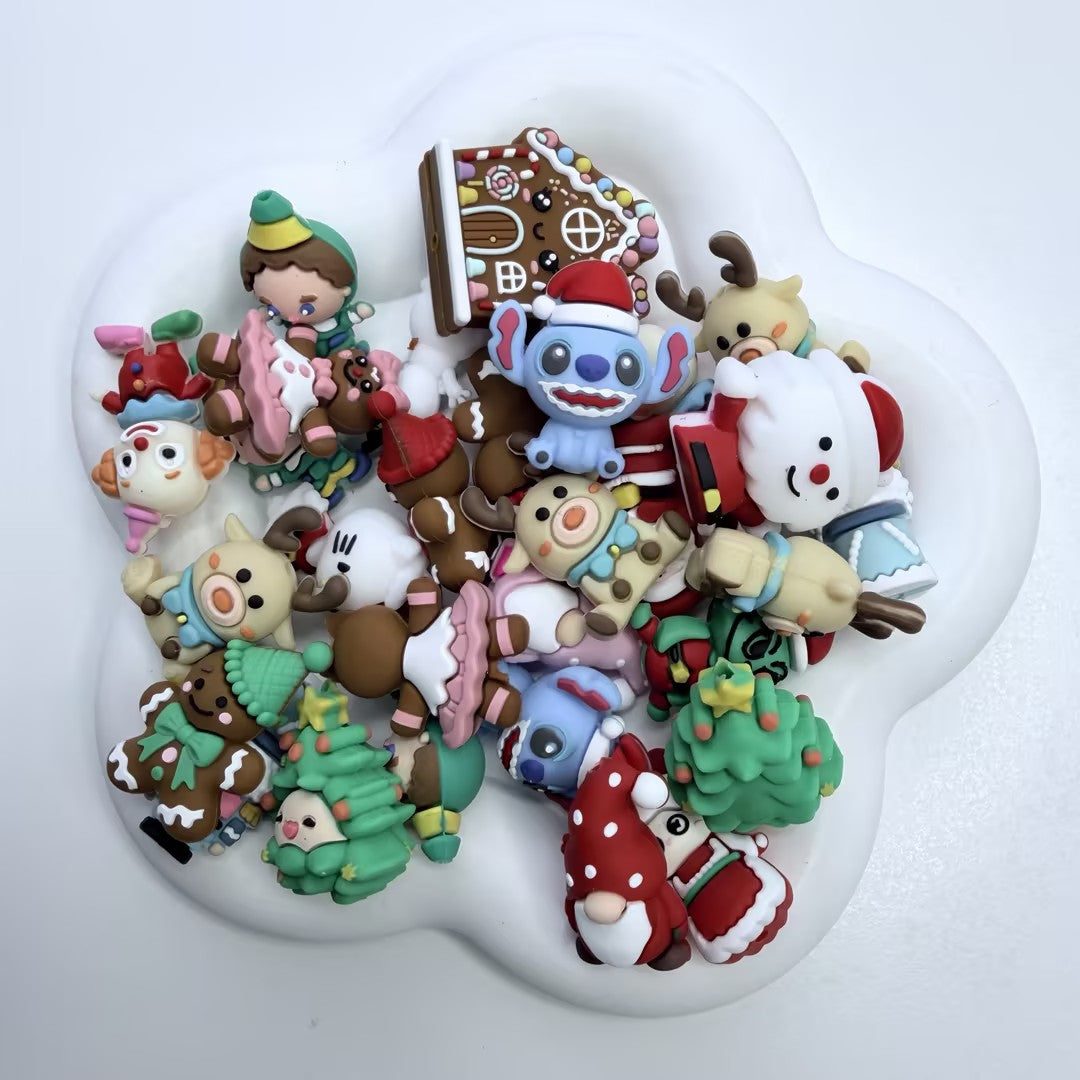Cute Anime Monster Acrylic Focal Beads, Winter Beanie Yellow Electric Pet & Pocket Creature Charms for DIY Beadable Pens & Keychains