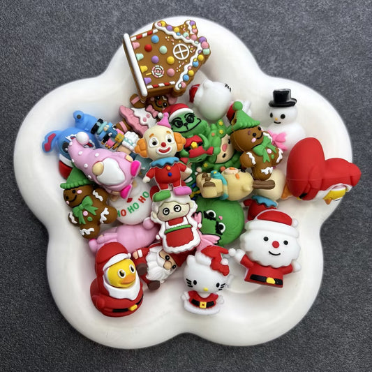 Cute Anime Monster Acrylic Focal Beads, Winter Beanie Yellow Electric Pet & Pocket Creature Charms for DIY Beadable Pens & Keychains