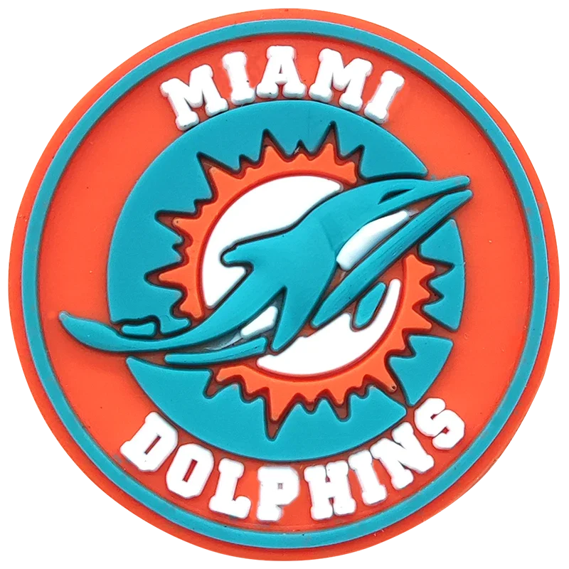 NEW NFL 30 Teams Silicone Focal Beads | DIY Sports Fan Bracelet & Keychain Craft Bead