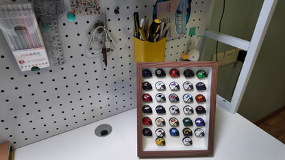 DIY NFL Beadable Cat Focal Beads Display Case! All 32 Teams 🏈 | DIY Sports Fan Bracelet & Keychain Craft Bead