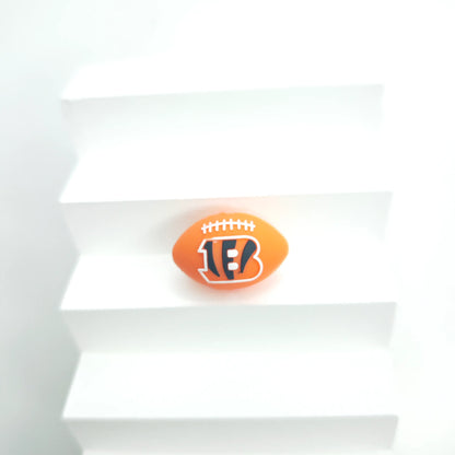 30 Teams NFL Football 3D Silicone Beads DIY Silicone Jewelry Glue Beads Beaded Accessories American Football Loose Beads
