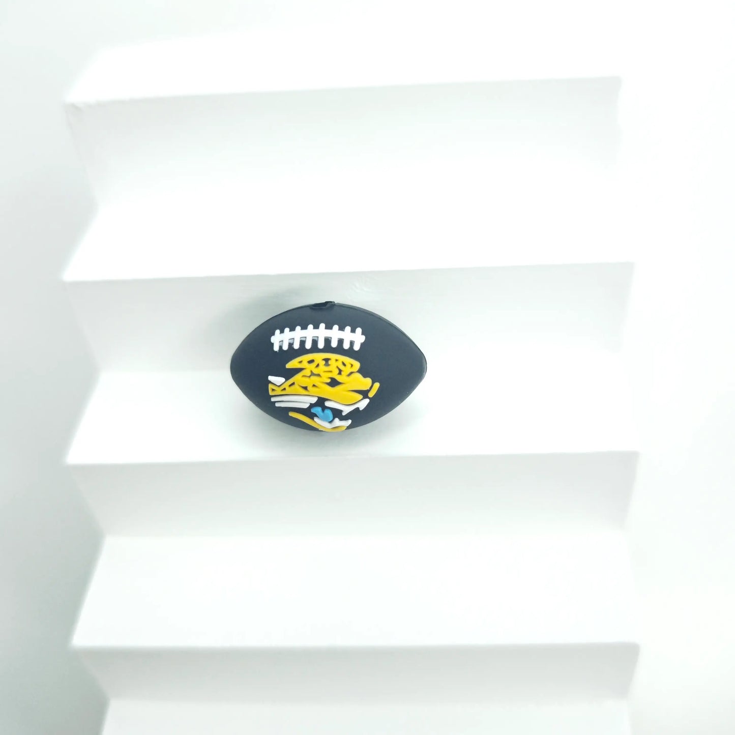 30 Teams NFL Football 3D Silicone Beads DIY Silicone Jewelry Glue Beads Beaded Accessories American Football Loose Beads