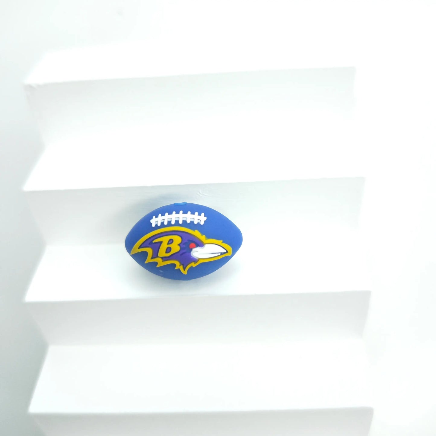 30 Teams NFL Football 3D Silicone Beads DIY Silicone Jewelry Glue Beads Beaded Accessories American Football Loose Beads