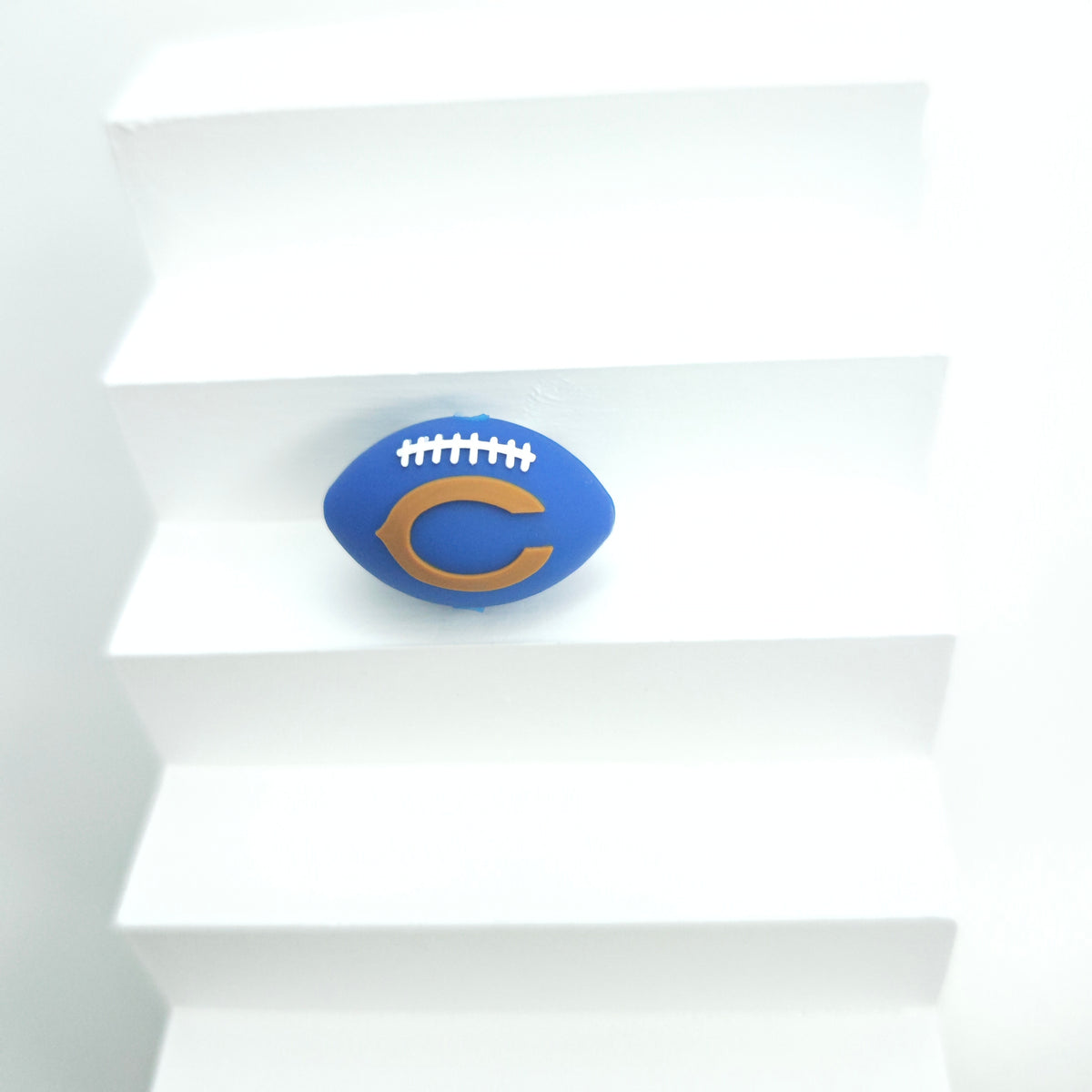 30 Teams NFL Football 3D Silicone Focal Beads | DIY Sports Fan Bracelet & Keychain Craft Bead