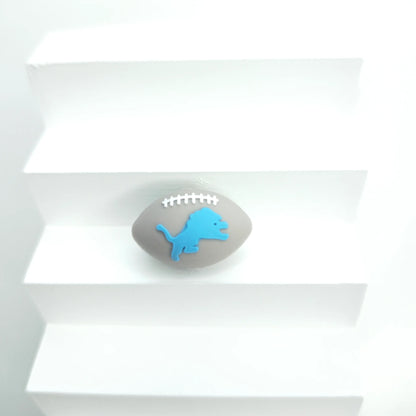 30 Teams NFL Football 3D Silicone Beads DIY Silicone Jewelry Glue Beads Beaded Accessories American Football Loose Beads