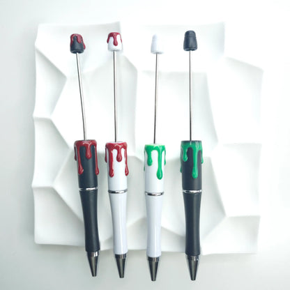 Handmade Halloween bloody pens, red blood and green blood