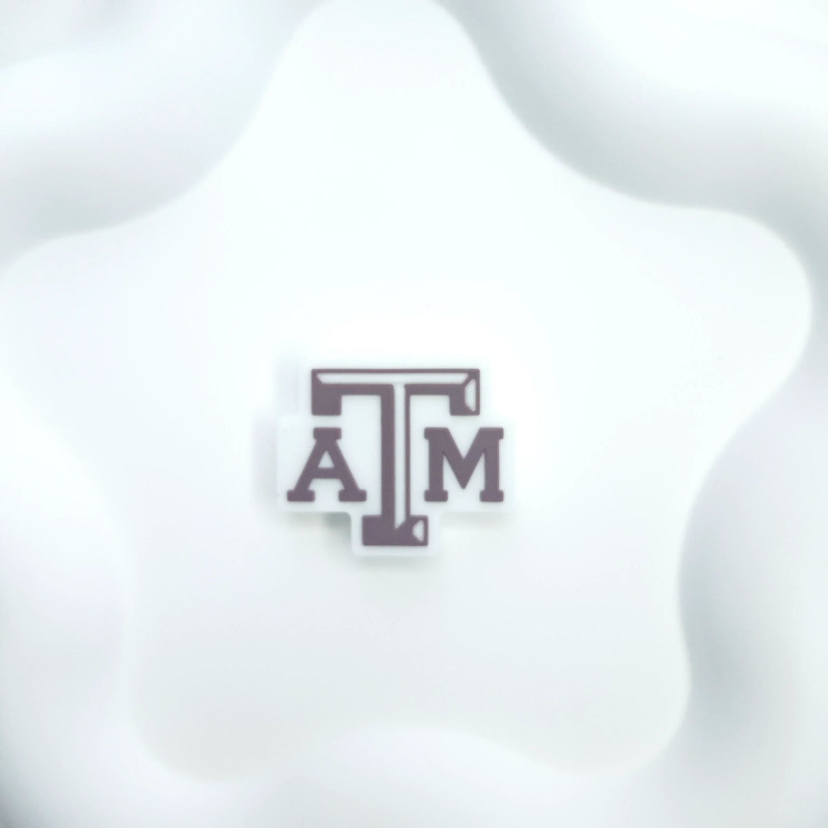 NCAA Team Silicone Focus Beads | DIY Sports Fan Bracelet & Keychain Craft Bead