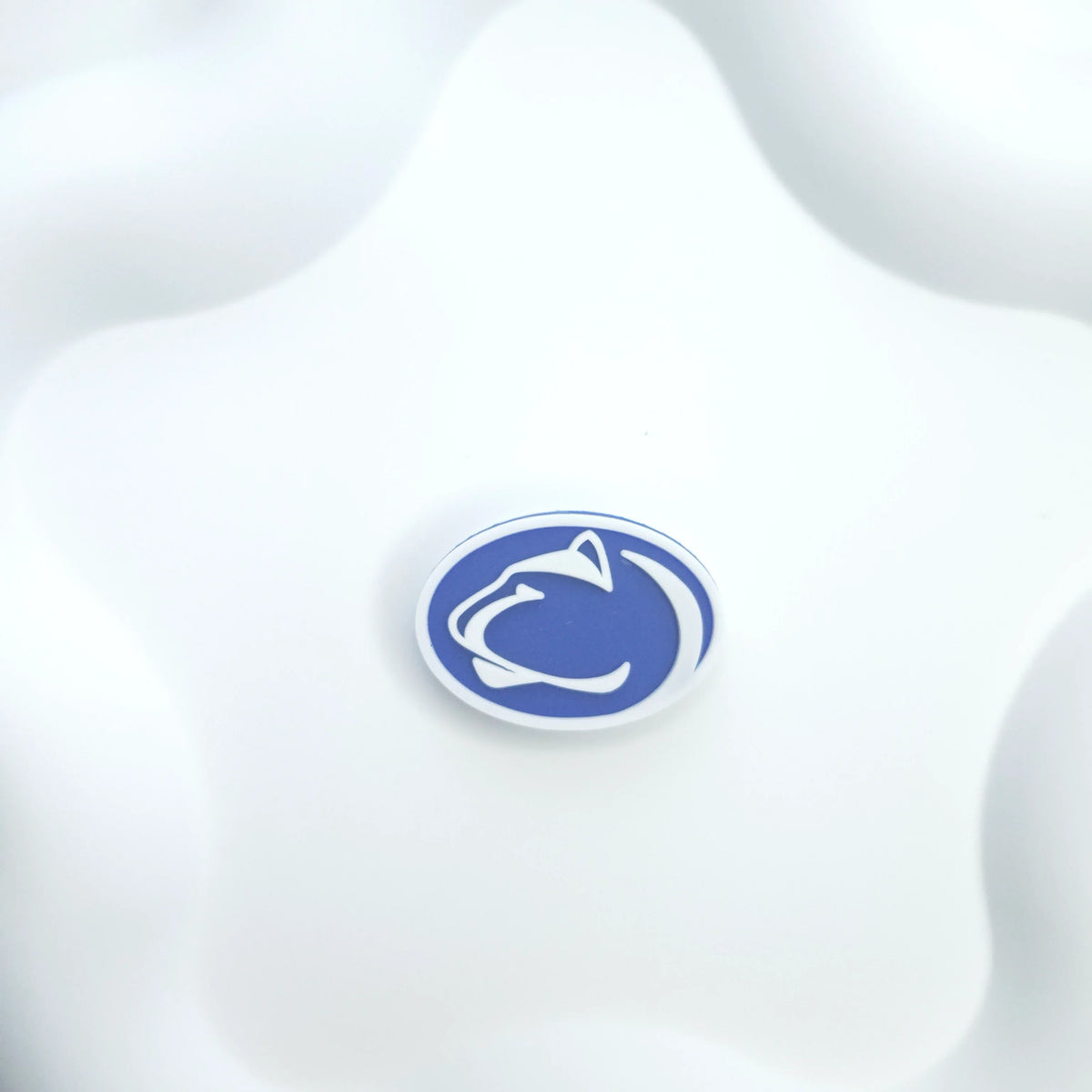 NCAA Team Silicone Focus Beads | DIY Sports Fan Bracelet & Keychain Craft Bead