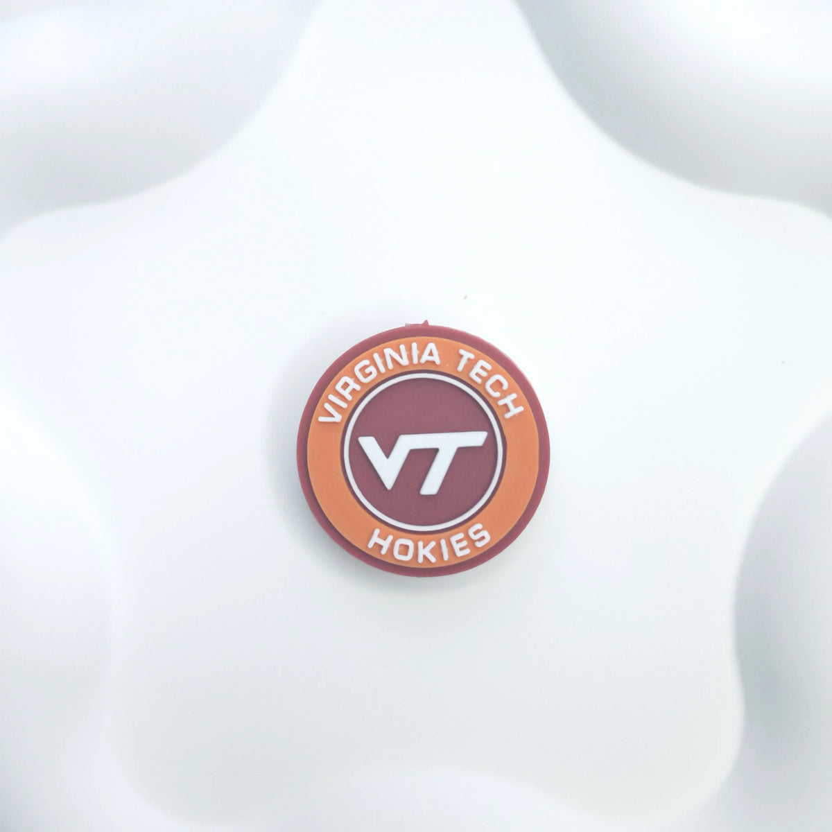 NCAA Team Silicone Focus Beads | DIY Sports Fan Bracelet & Keychain Craft Bead
