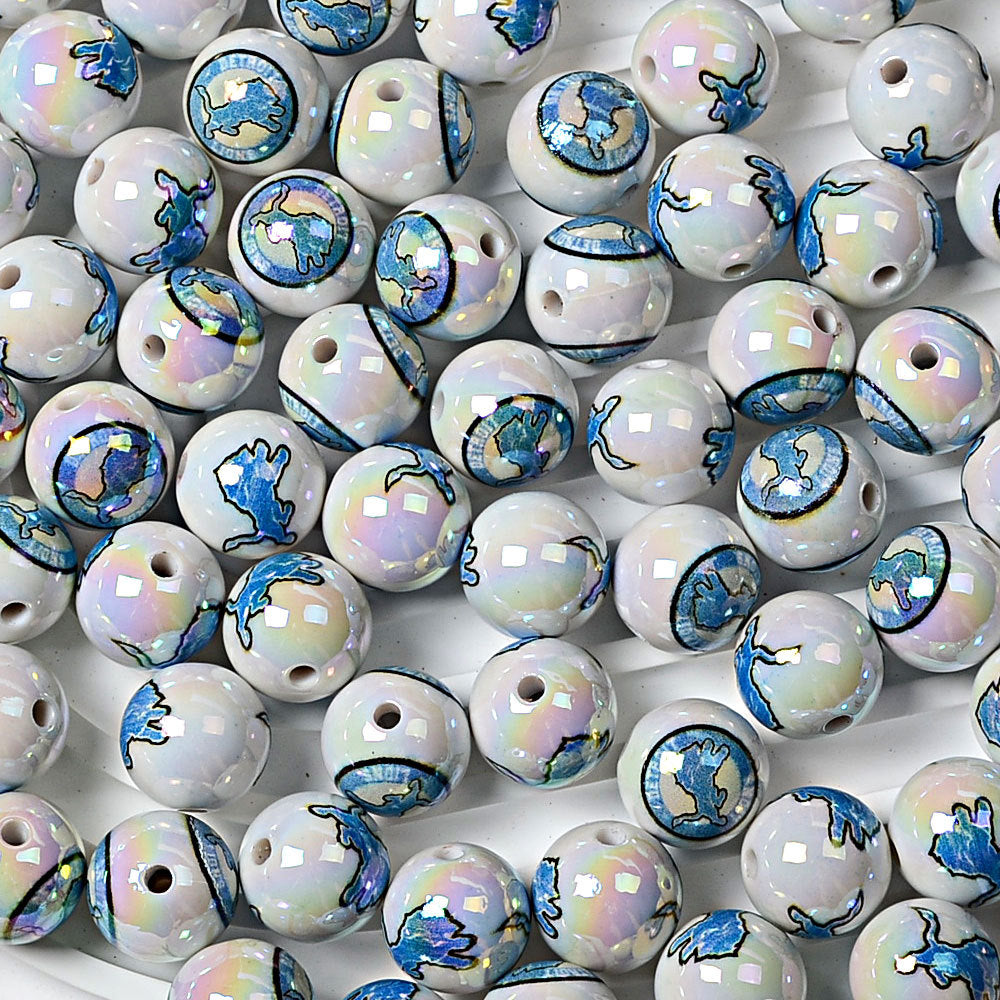 NFL Team Focal Beads for Beadable Pens - Silicone | NFL Team Beads