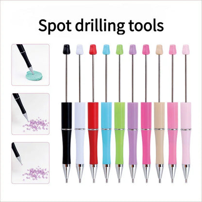 Diamond dot bead pen, diamond suction dot nail art pen, diamond removal