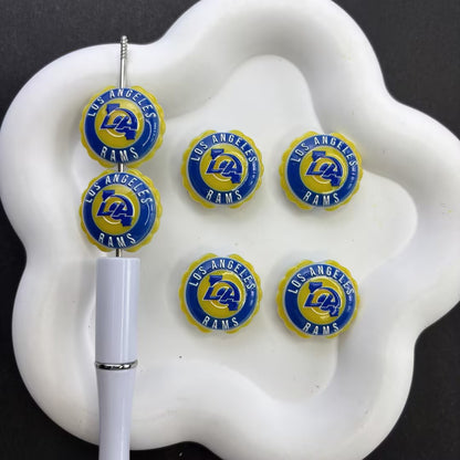 Football Bottle Cap Diamond Painting Accessories Collection | Acrylic Pen Topper & Sport Cover Minder Kit